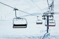 Ski lift chairs