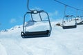 Ski lift chairs