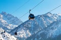 Ski lift, Gondola lift, cable car at Medeo
