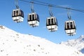 Ski lift over Matterhorn