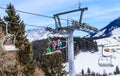 Ski lift. Ski resort Soll, Tyrol