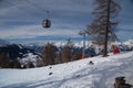 Ski lift in Veysonnaz