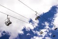 Ski Lifts Royalty Free Stock Photo