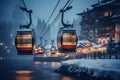 Ski Lifts And Gondolas - Generative AI