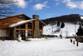 Ski Lodge Royalty Free Stock Photo