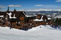 Ski lodge on the top of Breckenridge ski resort