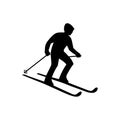 Ski men Royalty Free Stock Photo