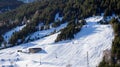 Ski in the mountains of Soldeu, Andorra