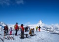 Ski playing at Matterhorn, Zermatt, Switzerland 1