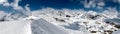Ski-region Serfaus in Tyrol Royalty Free Stock Photo