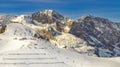 Ski Resort Around Sela Mountain Royalty Free Stock Photo