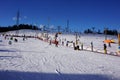 Ski Resort Bania in Bialka Tatrzanska Poland Royalty Free Stock Photo