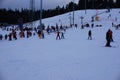 Ski Resort Bania in Bialka Tatrzanska Poland Royalty Free Stock Photo