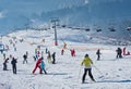 Ski resort in Bukovel, Ukraine