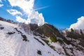 Ski Resort at Caucasus Mountains, Rosa Peak, Sochi, Russia.