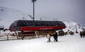 Ski resort Chimbulak. Royalty Free Stock Photo
