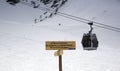 Ski resort Chimbulak Royalty Free Stock Photo