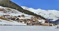 Ski Resort Hintertux Royalty Free Stock Photo
