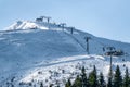 Ski resort Jasna at Low Tatras mountains, Slovakia