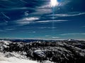 Ski Resort Kirkwood, USA, California Royalty Free Stock Photo