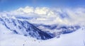 Ski resort Krasnaya Polyana SOCHI Royalty Free Stock Photo