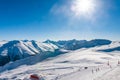 Ski resort Livigno. Italy