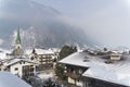 The ski resort of Mayrhofen. Tyrol, Austria. Royalty Free Stock Photo