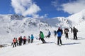 Ski resort Mayrhofen in Tyrol, Austria