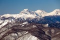 Ski resort Rosa Khutor. Mountains of Krasnaya Polyana. Sochi, Russia Royalty Free Stock Photo