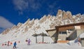 Ski resort of Selva di Val Gardena, Italy Royalty Free Stock Photo