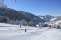 Ski resort of Selva di Val Gardena, Italy Royalty Free Stock Photo