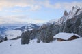 Ski resort of Selva di Val Gardena, Italy Royalty Free Stock Photo