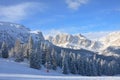 Ski resort of Selva di Val Gardena, Italy Royalty Free Stock Photo