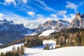 Ski resort of Selva di Val Gardena, Italy