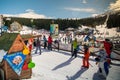 Ski resort in Serbia, Kopaonik Royalty Free Stock Photo