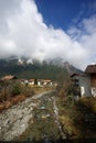 Ski resort, small village Mayrhofen Austria