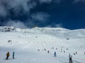 Ski resort on a Sunny day