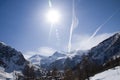 Ski resort Tignes, Val d'Isere