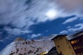 Ski resort Tignes Royalty Free Stock Photo