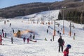 Ski resort Valcianska Valley snowland.Tatras mountains. Slovakia