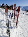Ski resort in Valloire, France