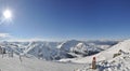 Ski Resort in Zillertal Royalty Free Stock Photo