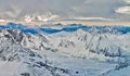 Ski resort Zillertal - Tirol, Austria.