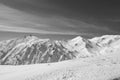 Ski resort in Zillertal Valley in Tyrol mountains, Austria Royalty Free Stock Photo