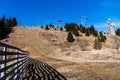 Ski slope from 1400 m, Sinaia