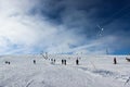 Ski slope Royalty Free Stock Photo