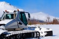 Ski slope preparation machine Royalty Free Stock Photo