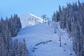Ski Slopes Colorado Royalty Free Stock Photo