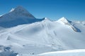 Ski slopes on Hintertux glacier
