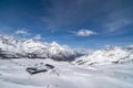 Ski station, Zermatt, Switzerland Royalty Free Stock Photo